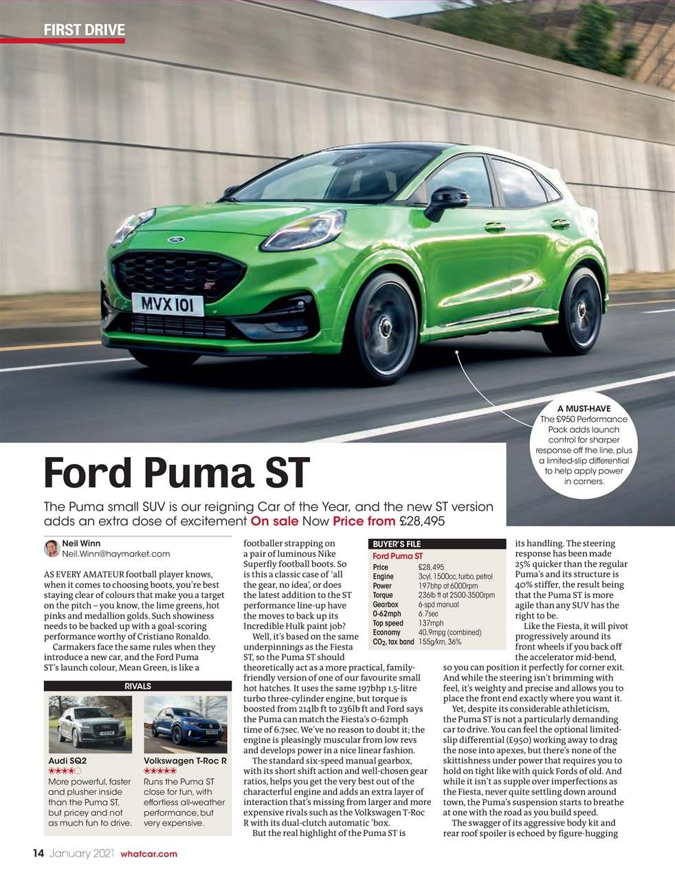 What Car? Preview Pages