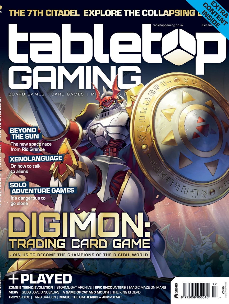 Tabletop Gaming Preview Pages