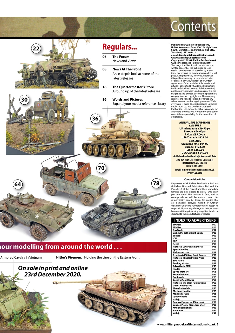 Military Modelcraft International Preview Pages