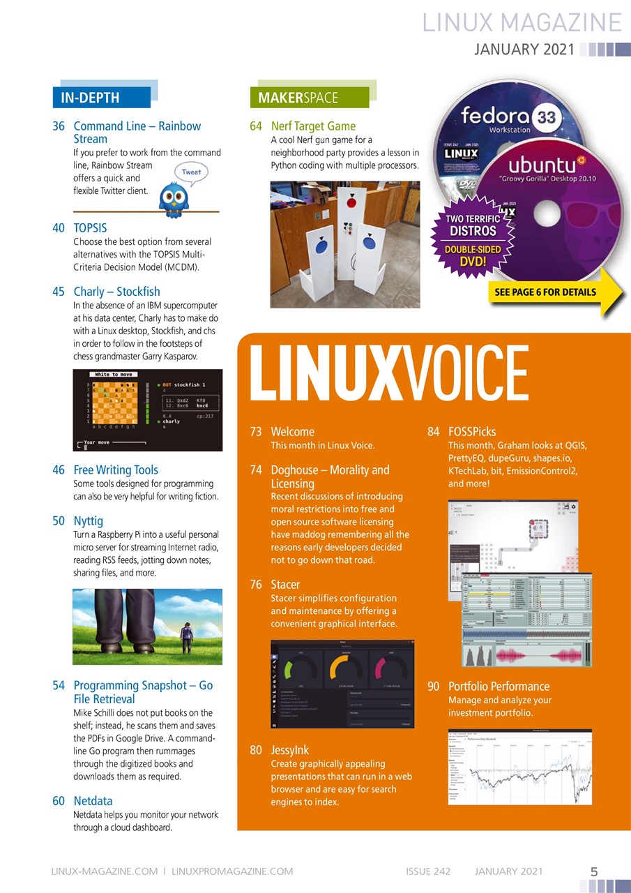Linux Magazine Preview Pages
