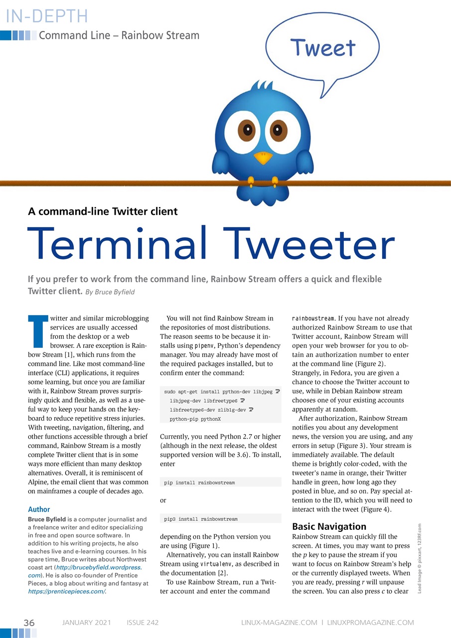 Linux Magazine Preview Pages