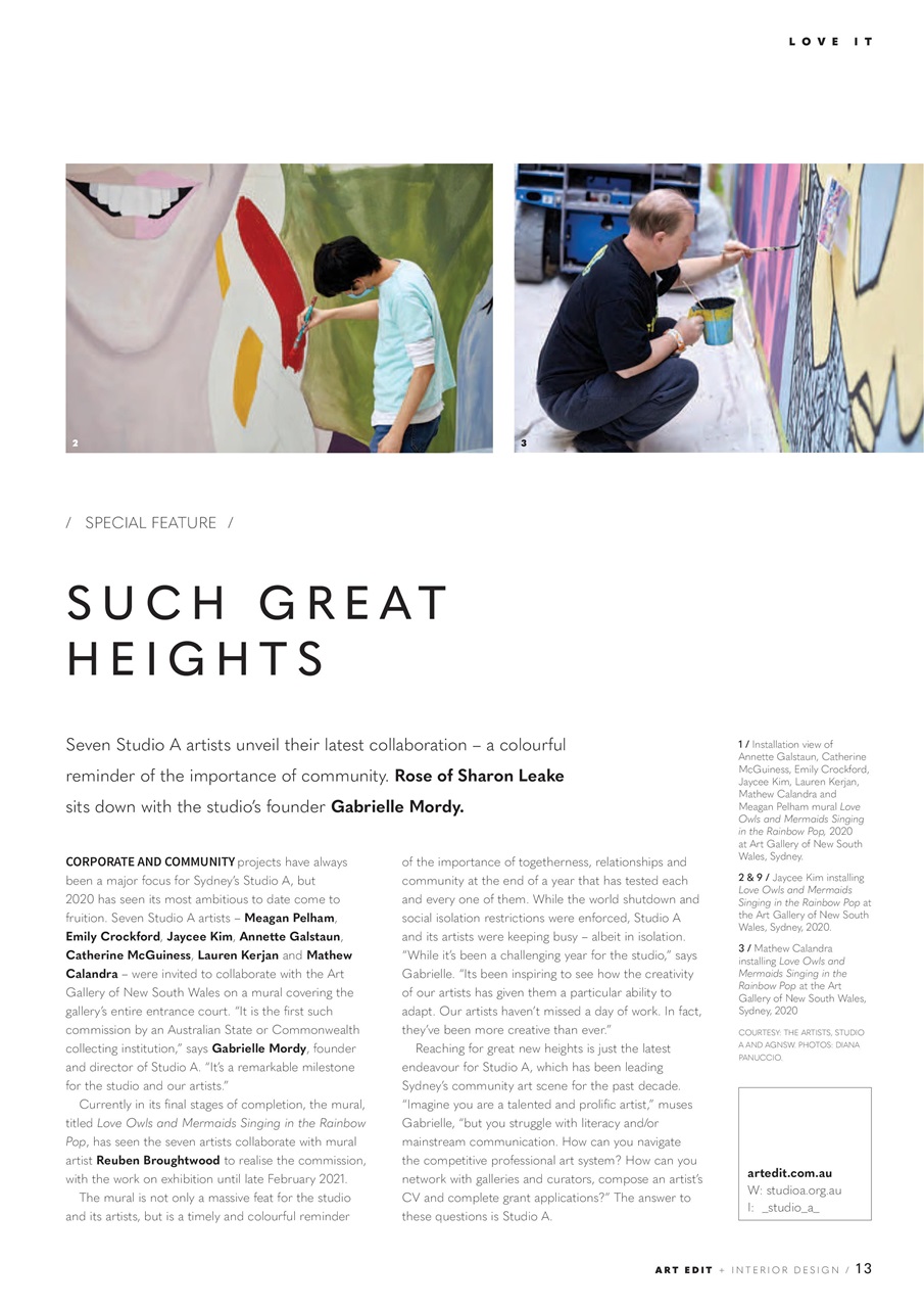 Art Edit Preview Pages