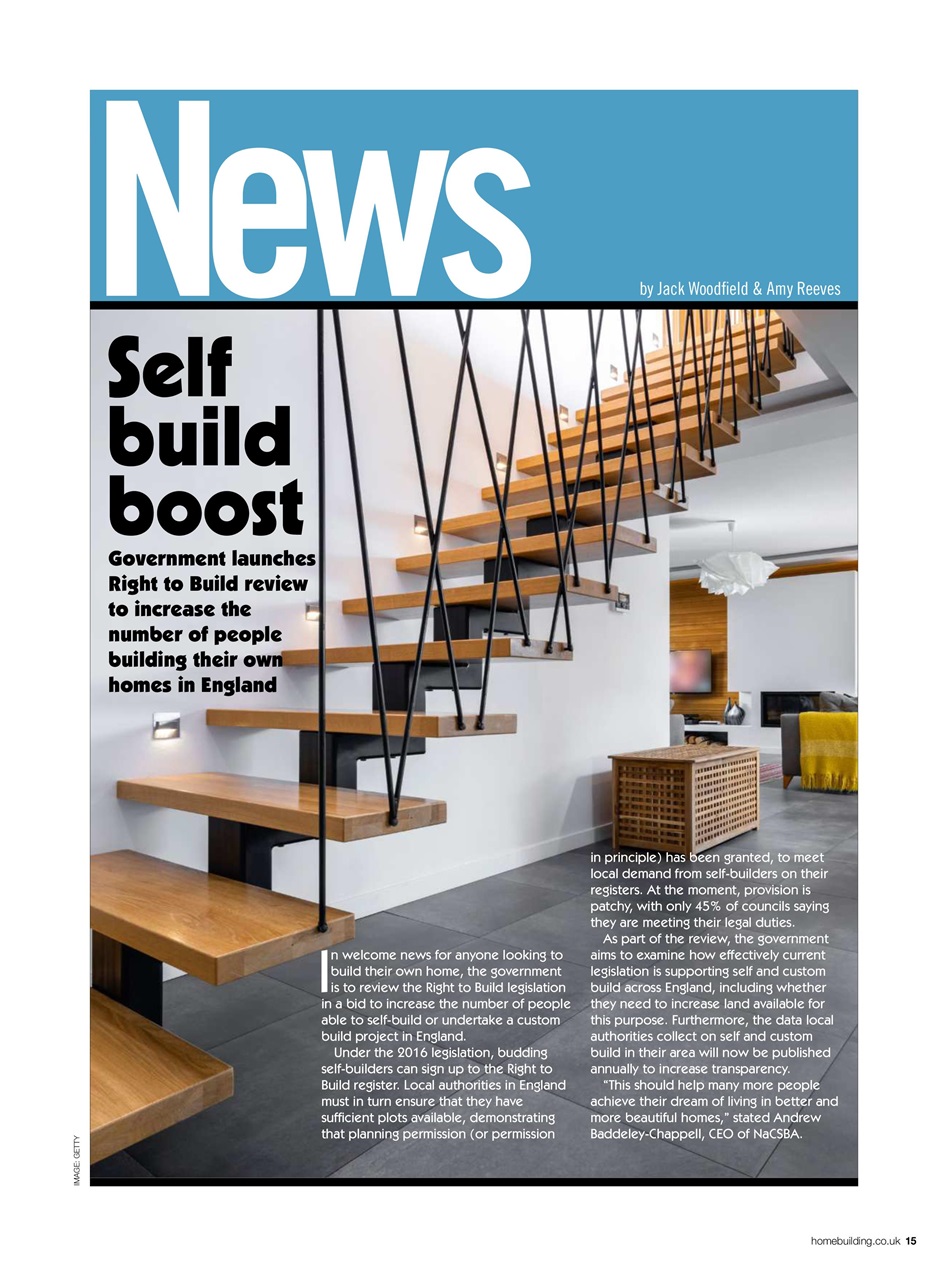 Homebuilding & Renovating Magazine Preview Pages