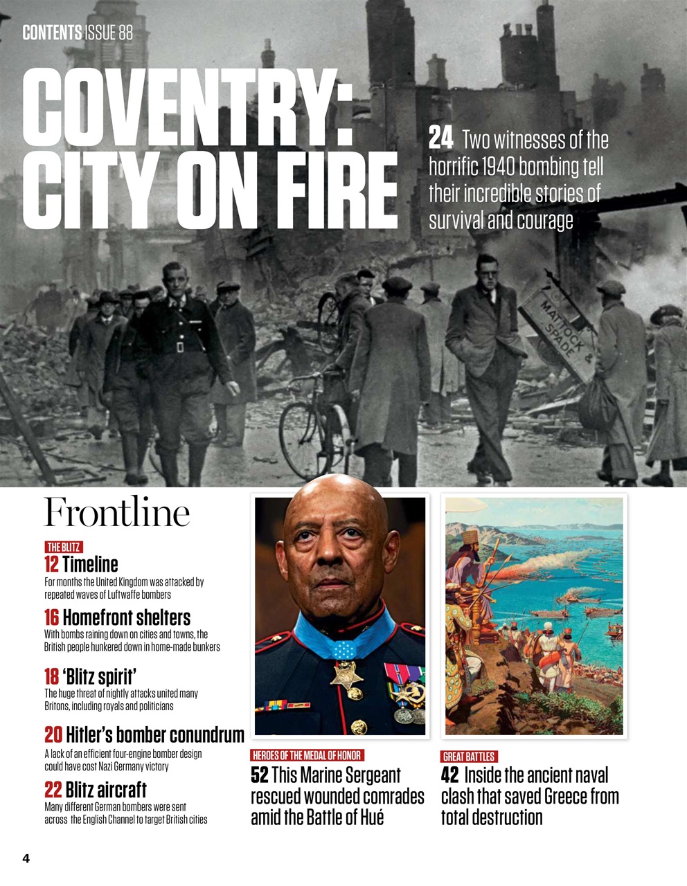 History of War Preview Pages