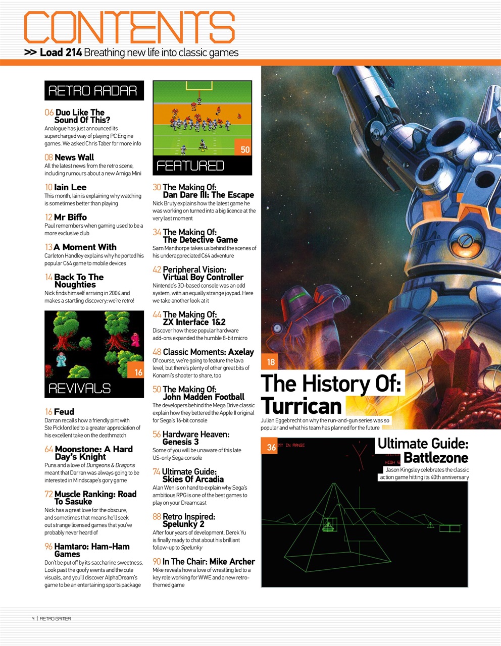 Retro Gamer Preview Pages