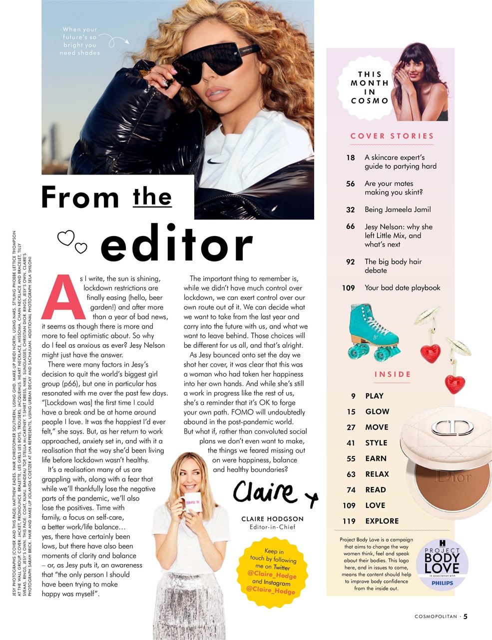 Cosmopolitan Preview Pages