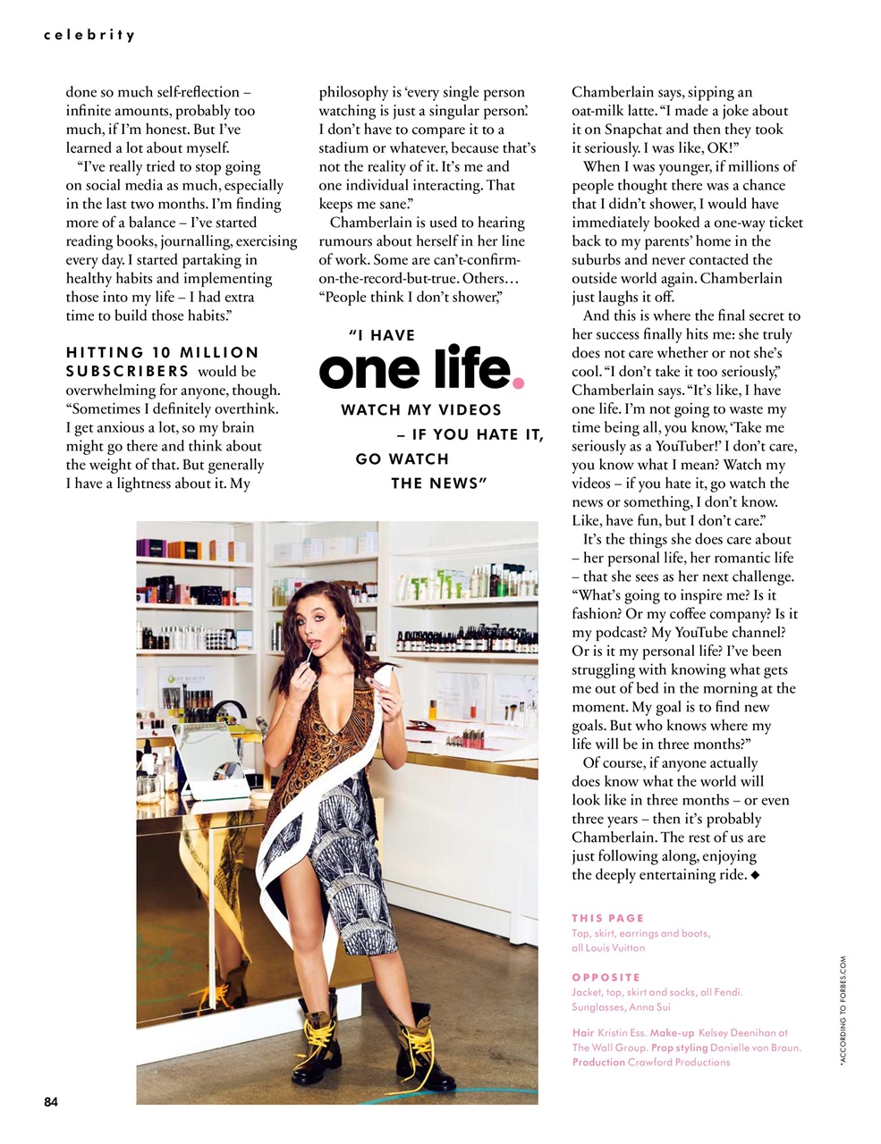 Cosmopolitan Preview Pages