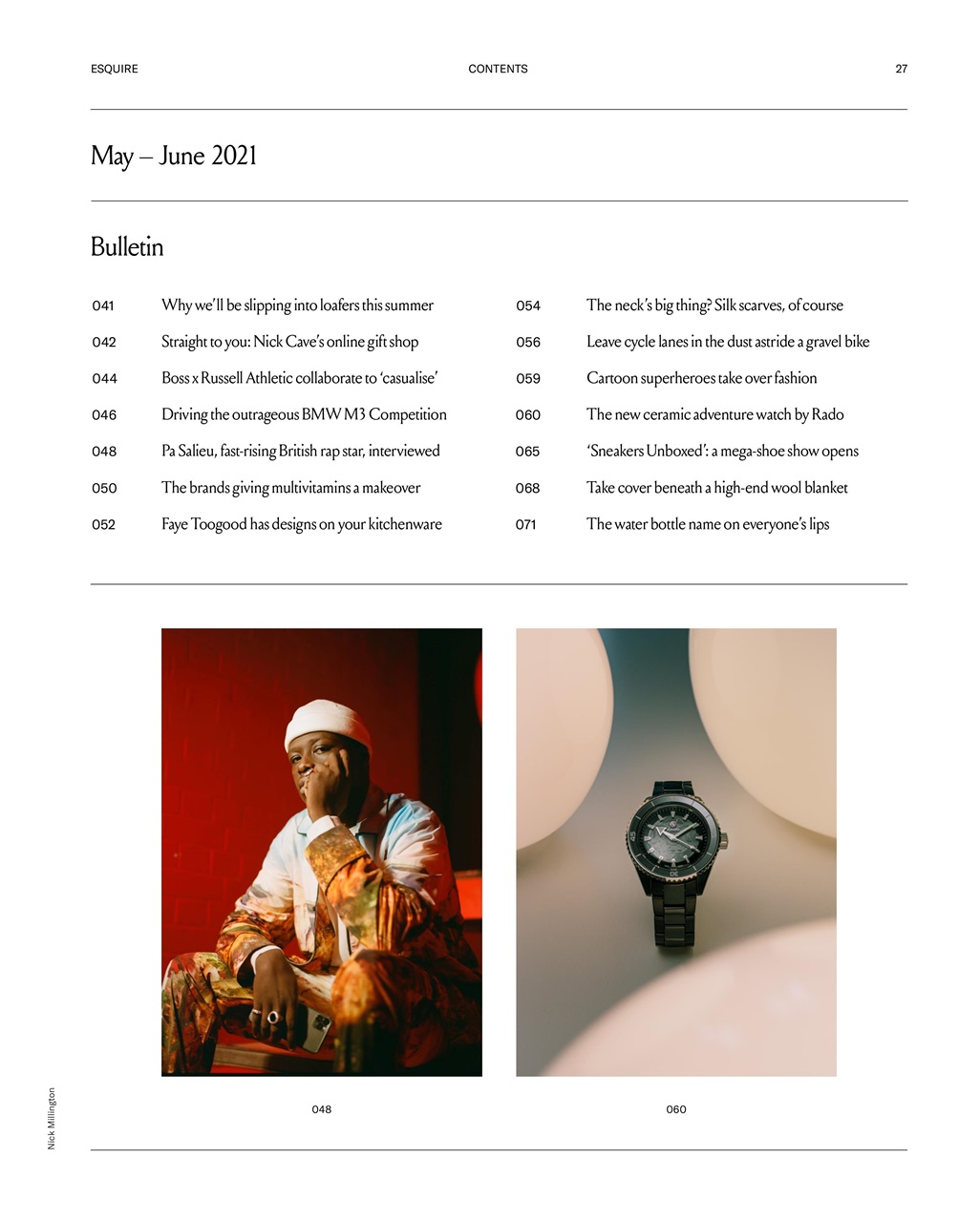 Esquire Preview Pages