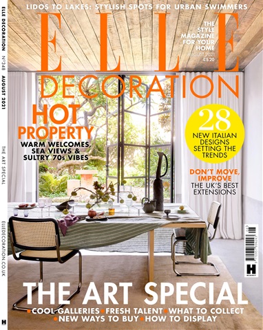Elle Decoration issue Aug 2021