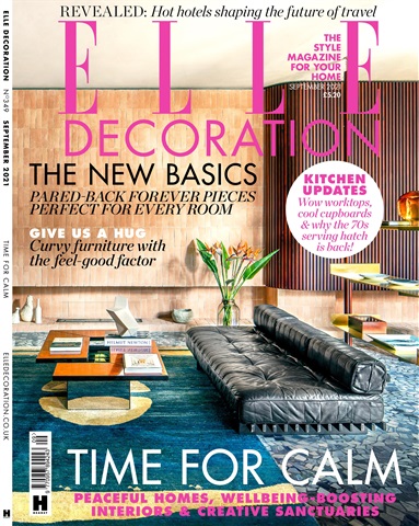 Elle Decoration issue Sep 2021
