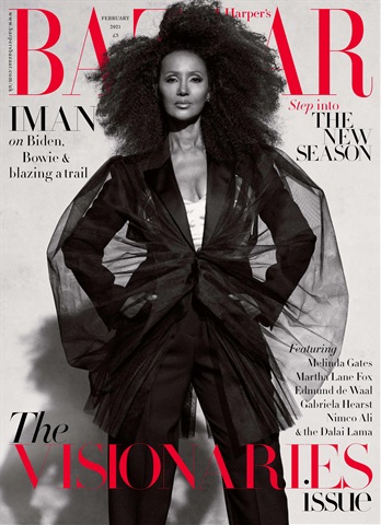 Harper's Bazaar issue Feb 2021