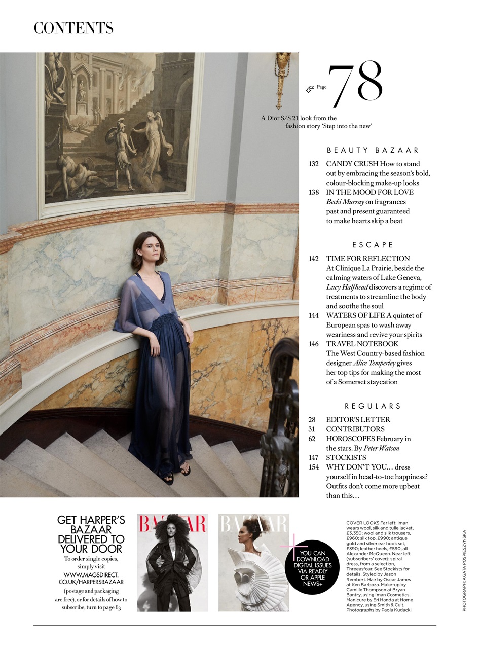 Harper's Bazaar Preview Pages