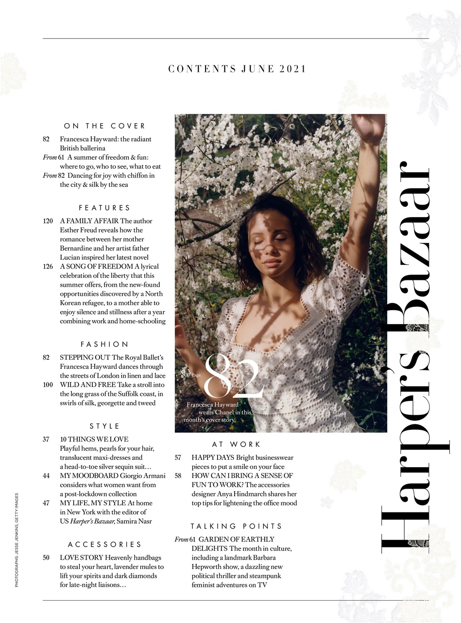 Harper's Bazaar Preview Pages