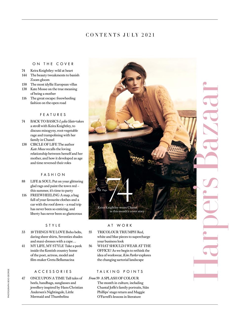 Harper's Bazaar Preview Pages