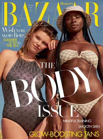 Harper's Bazaar issue Aug 2021