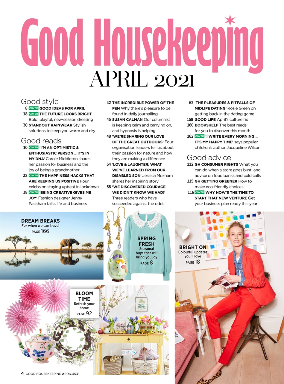 Good Housekeeping Preview Pages