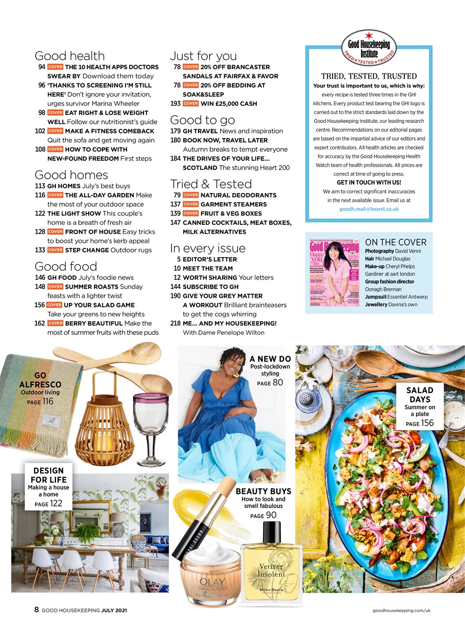 Good Housekeeping Preview Pages