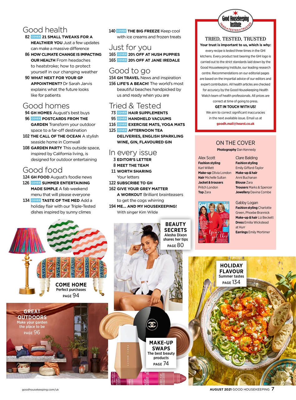 Good Housekeeping Preview Pages