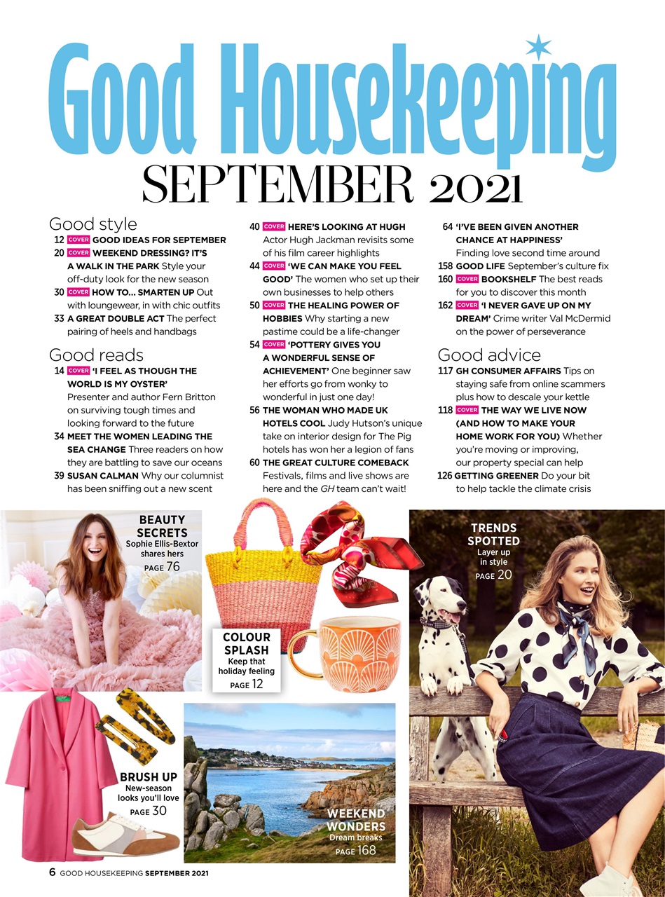 Good Housekeeping Preview Pages