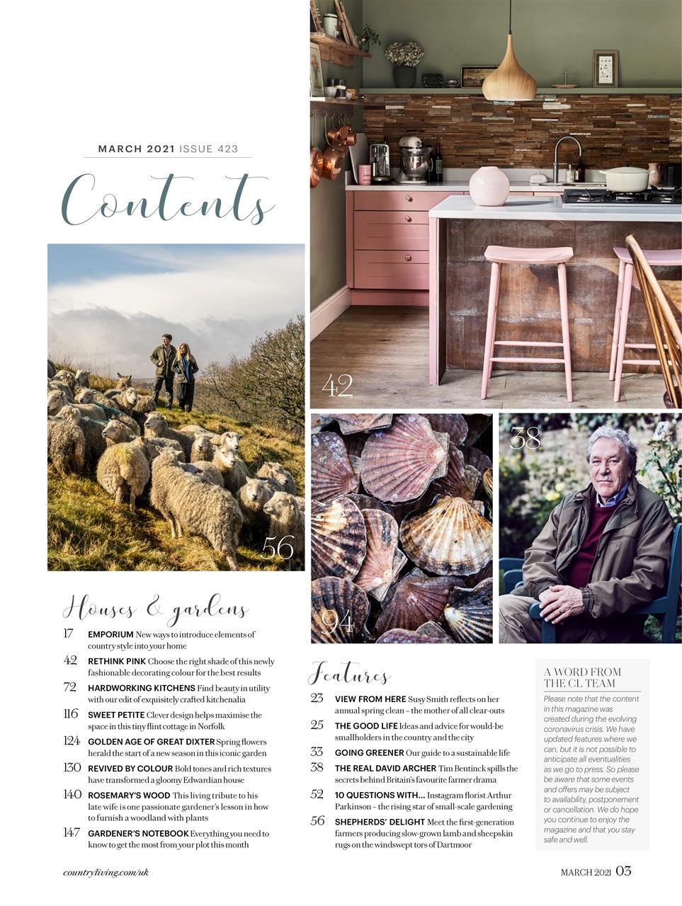 Country Living Preview Pages