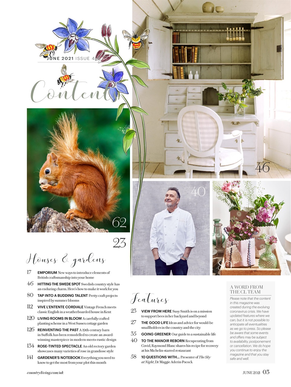Country Living Preview Pages