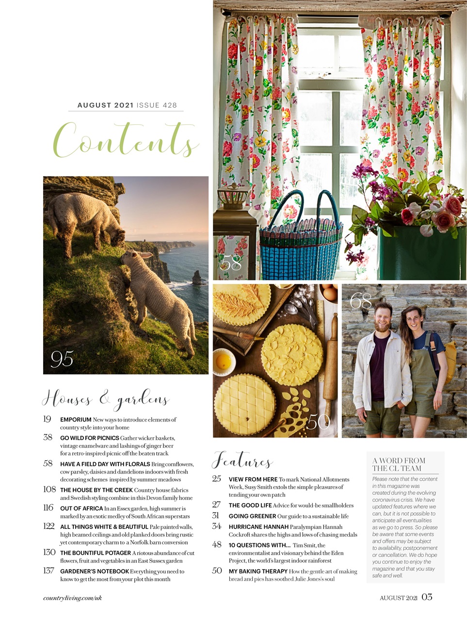 Country Living Preview Pages