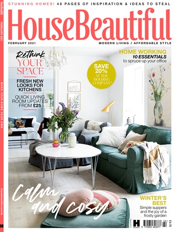 House Beautiful issue Feb 2021