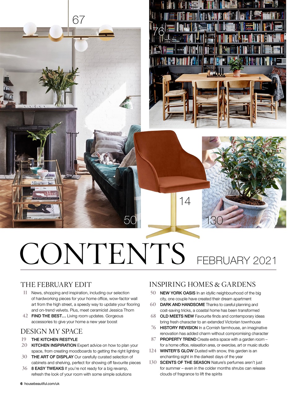 House Beautiful Preview Pages