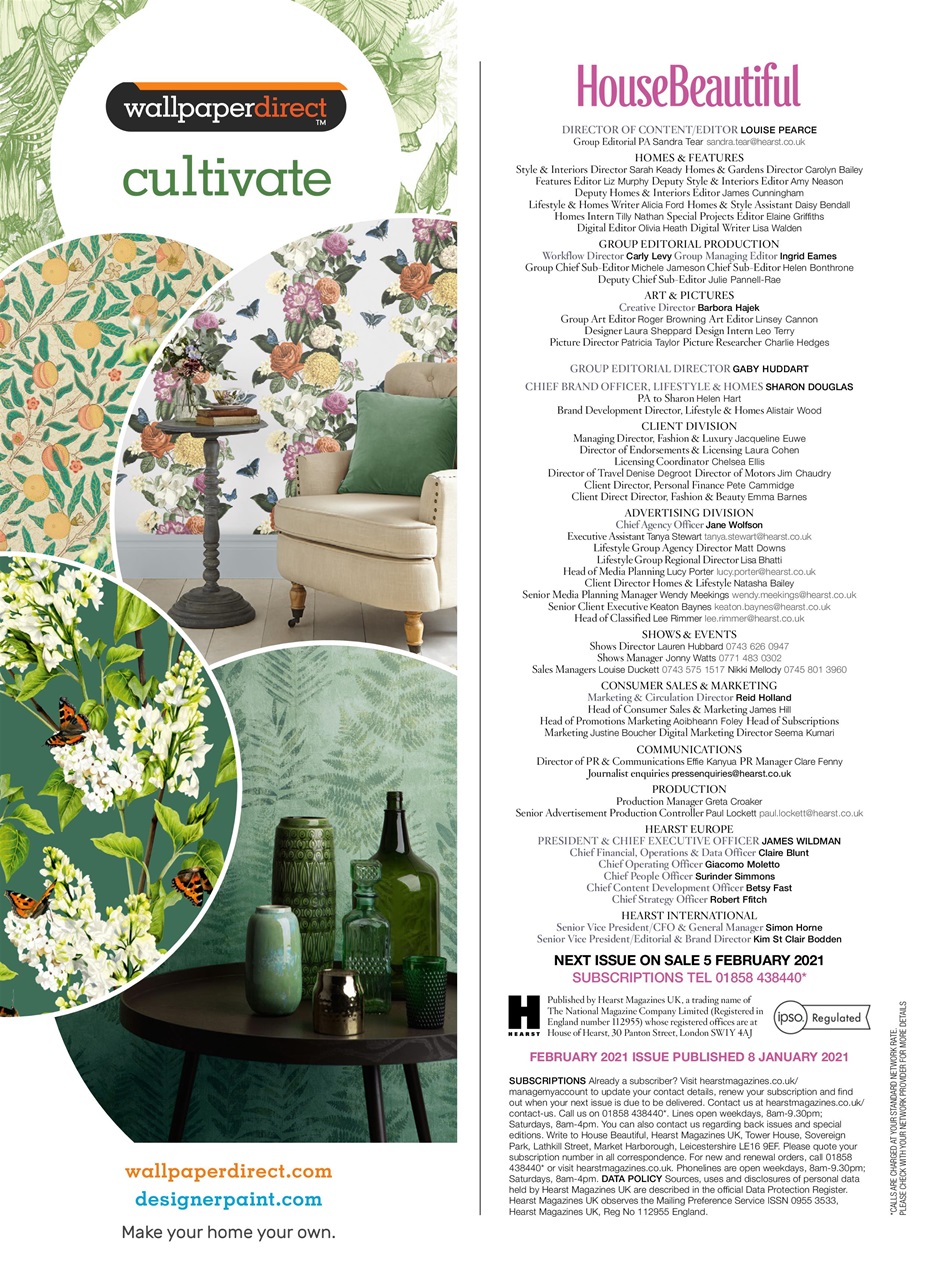 House Beautiful Preview Pages