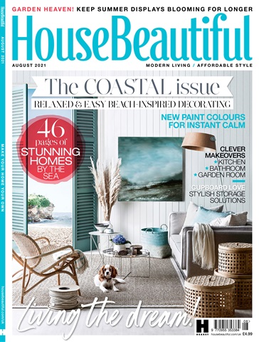 House Beautiful issue Aug 2021