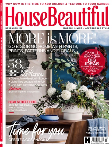 House Beautiful issue Nov 2021