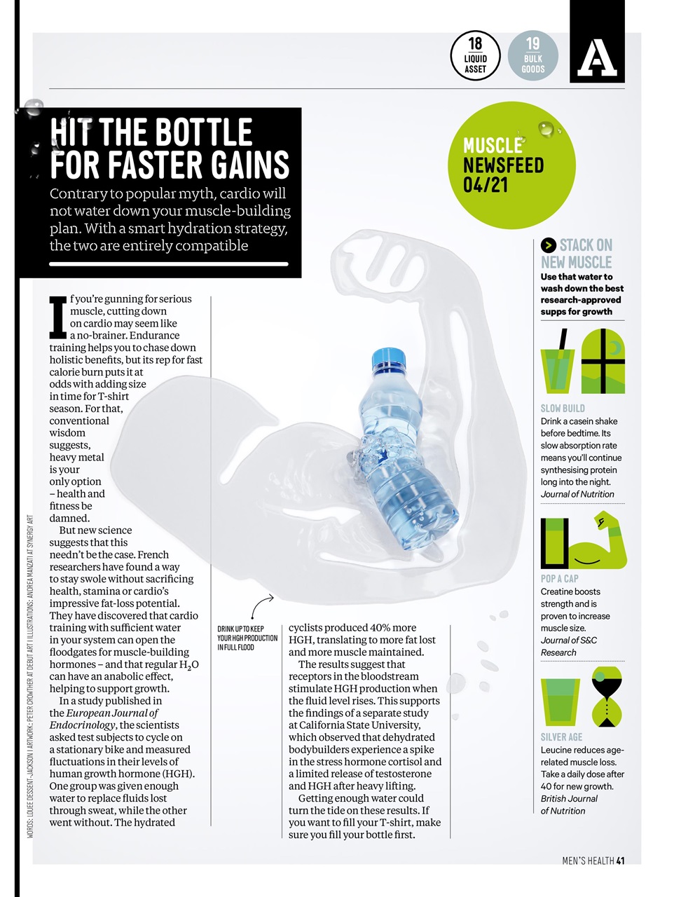 Men's Health Preview Pages
