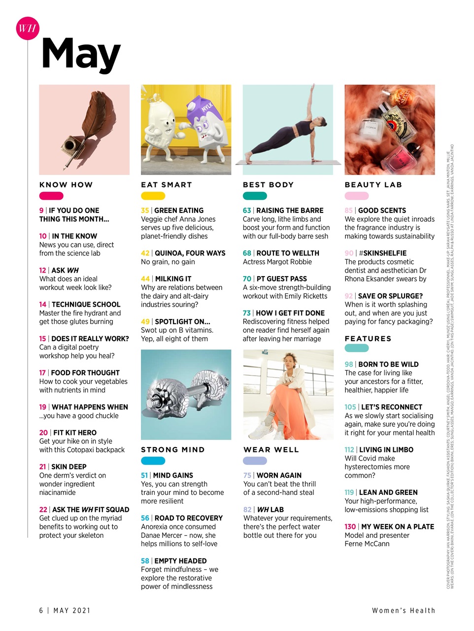 Women's Health Preview Pages
