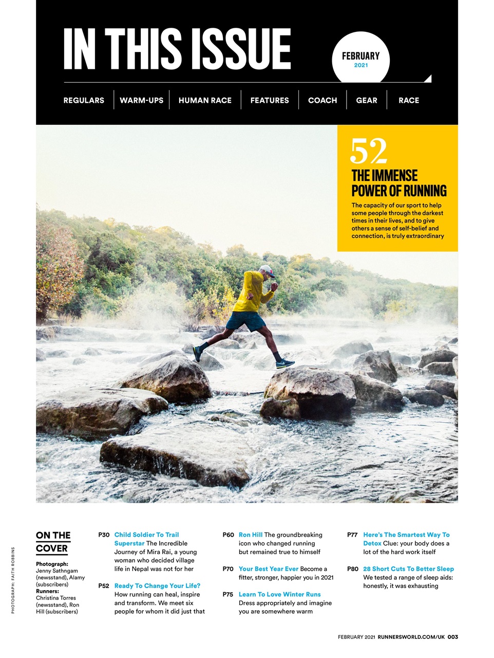 Runner's World Preview Pages