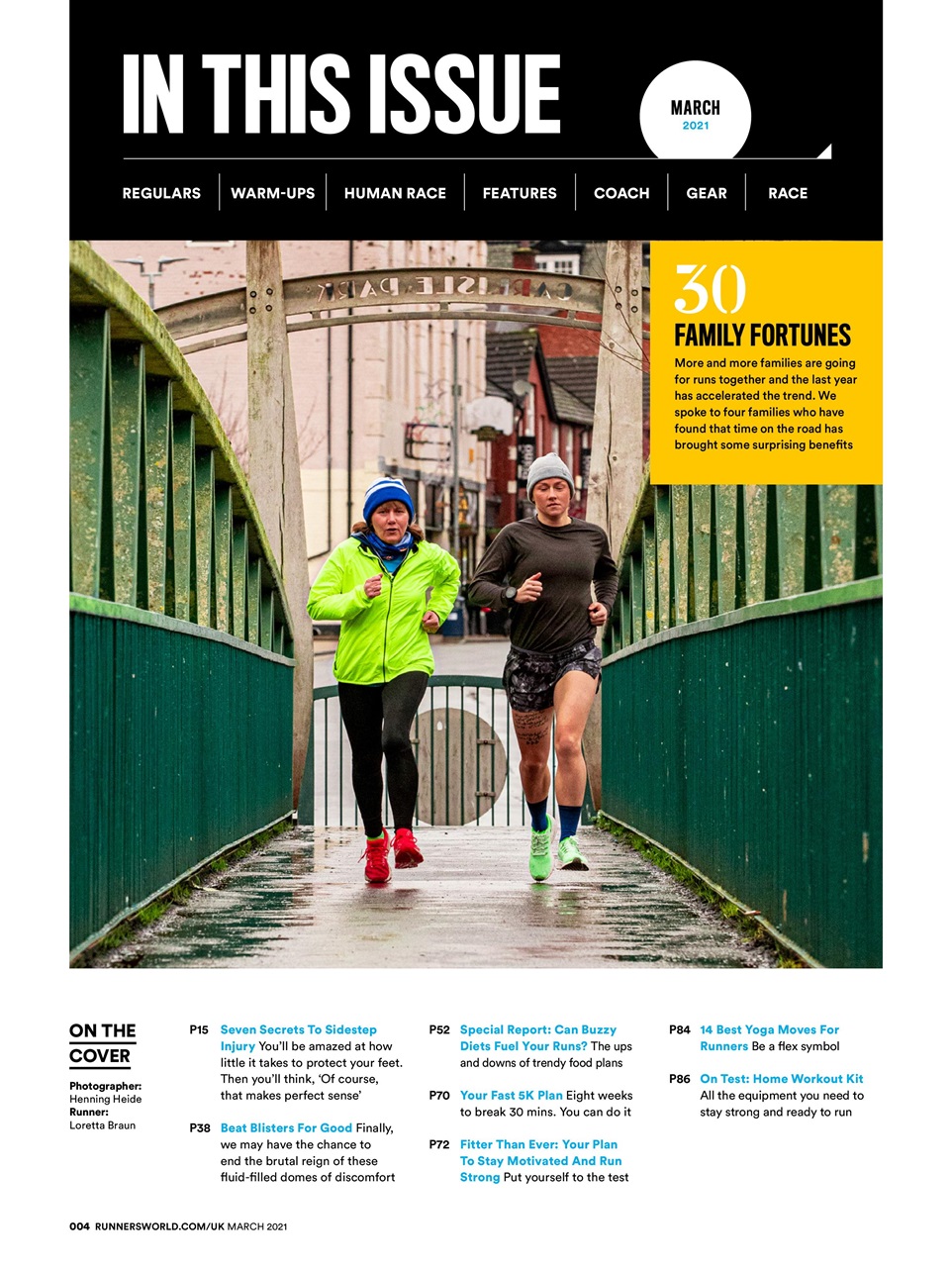 Runner's World Preview Pages