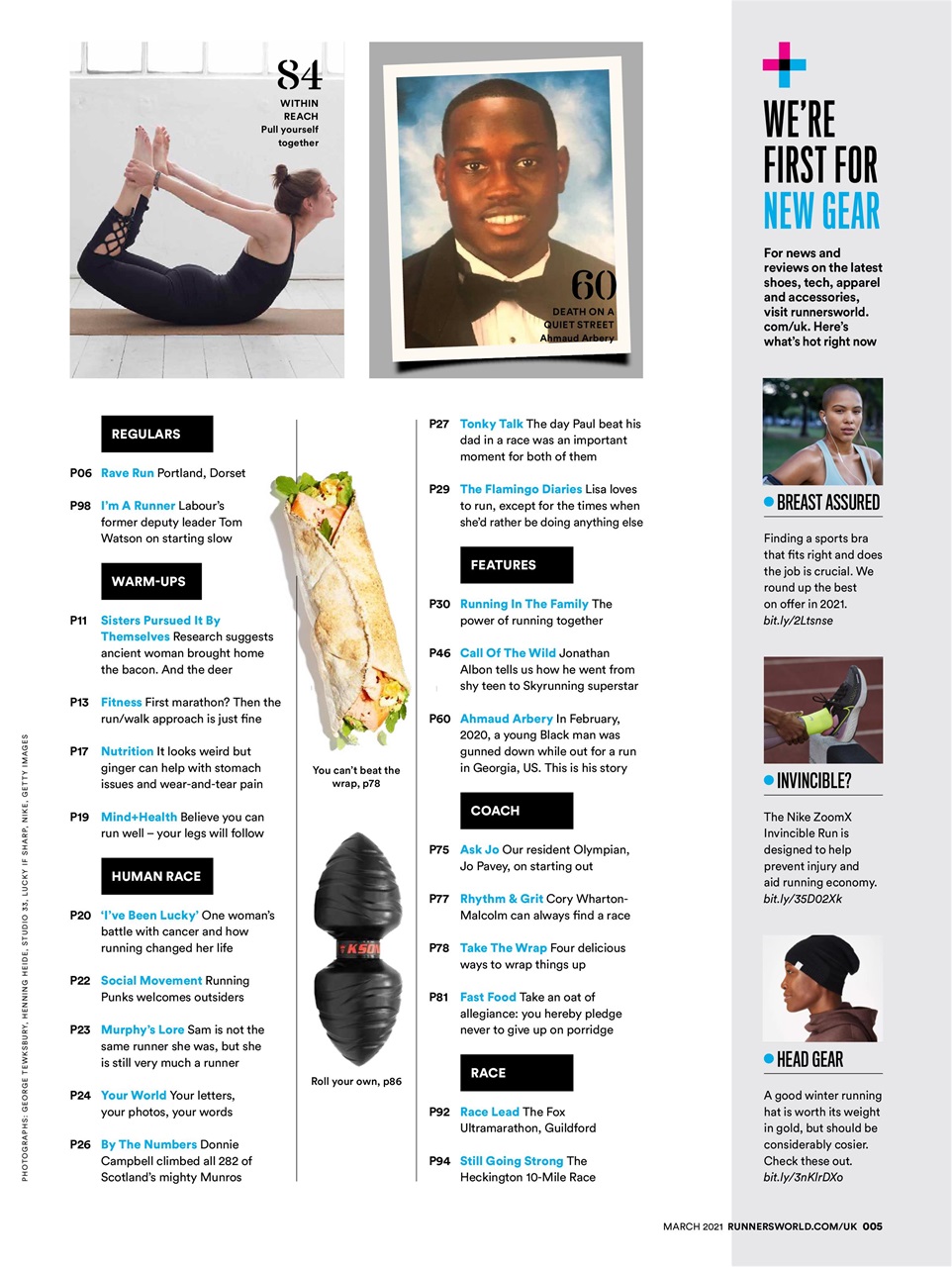 Runner's World Preview Pages