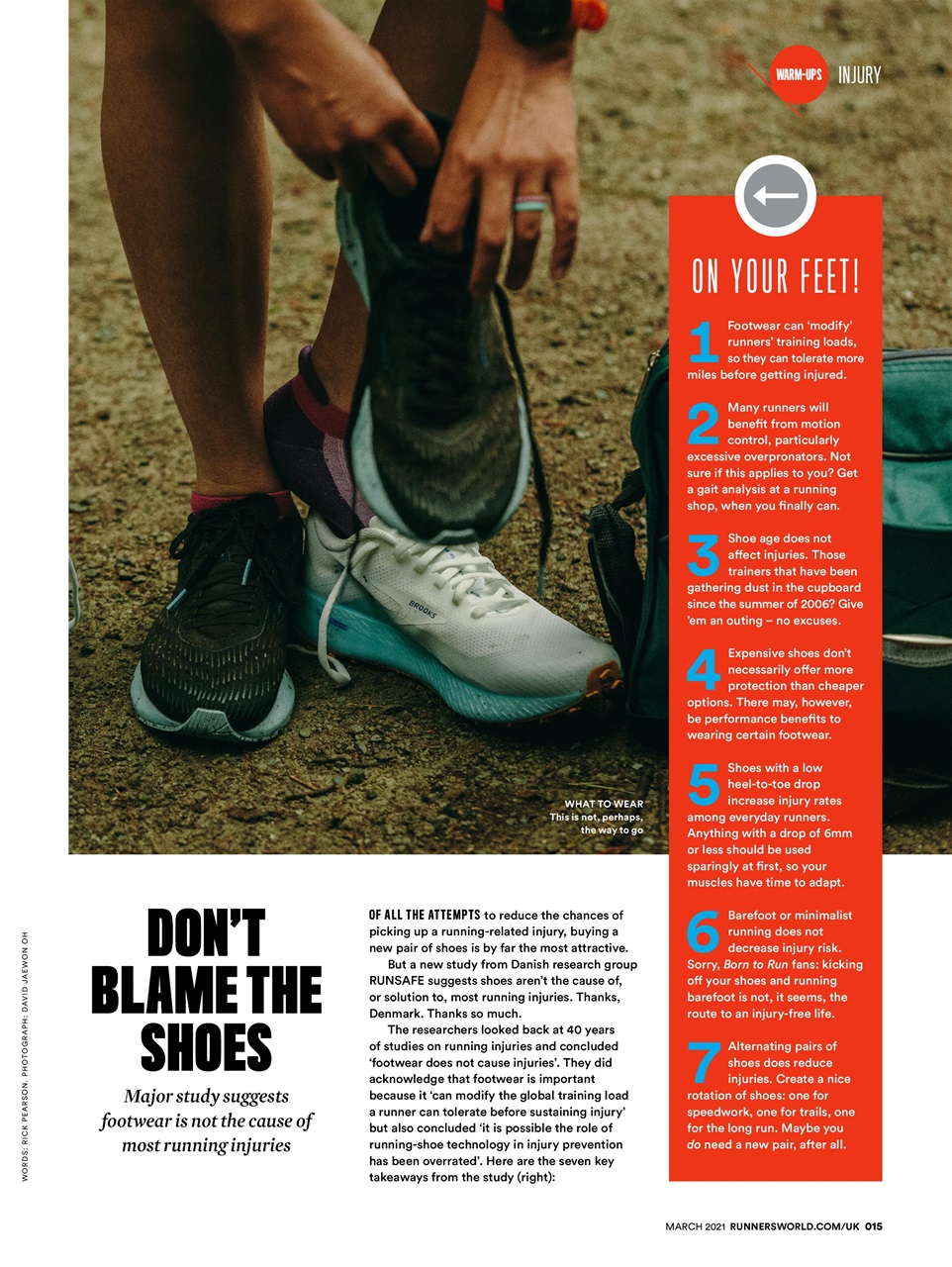 Runner's World Preview Pages