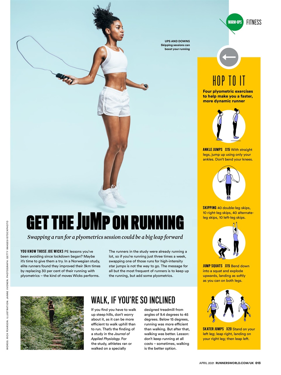 Runner's World Preview Pages