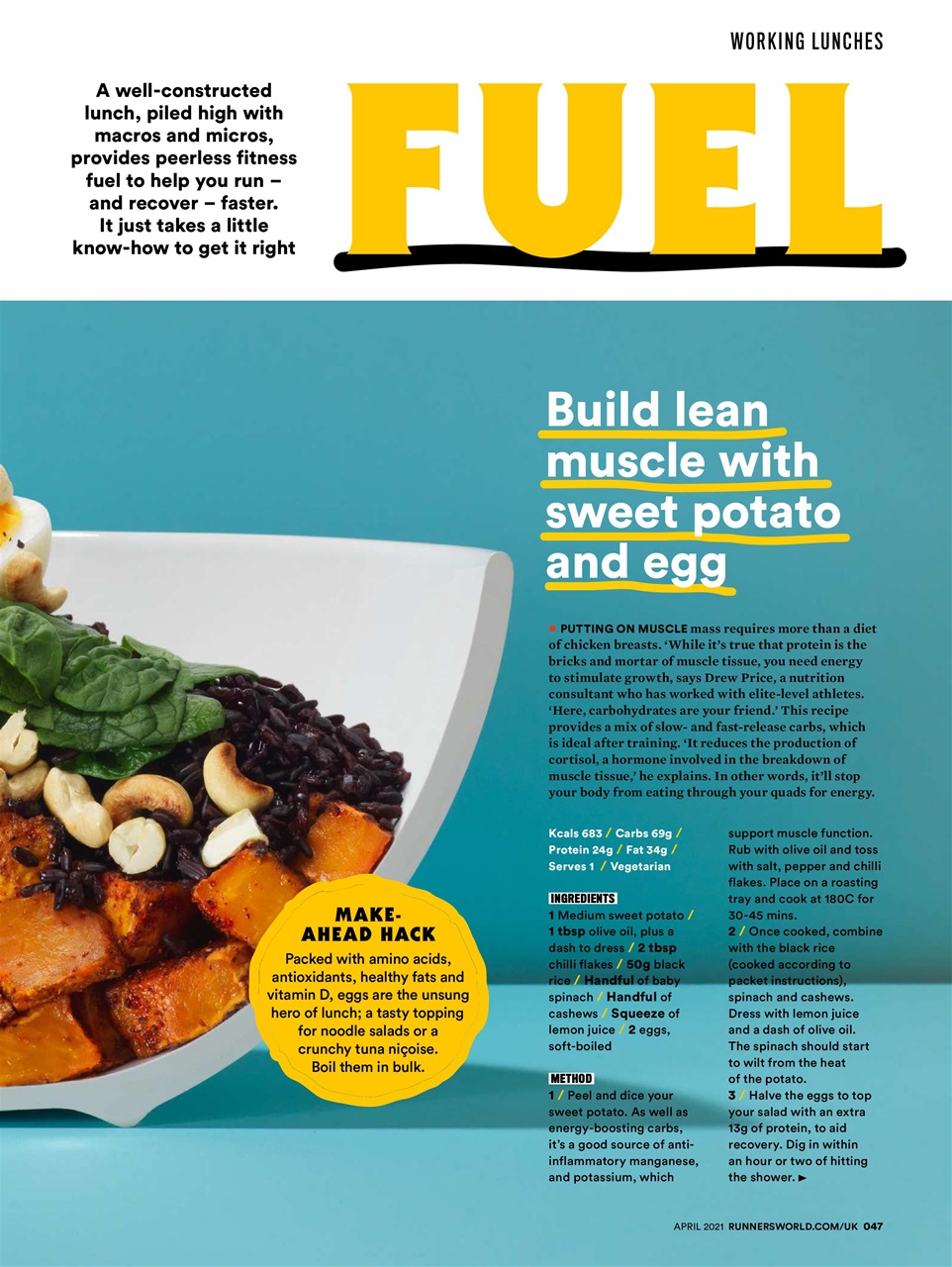 Runner's World Preview Pages