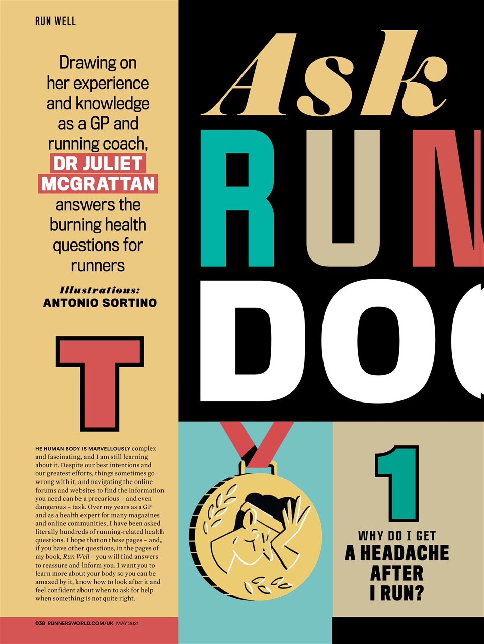 Runner's World Preview Pages