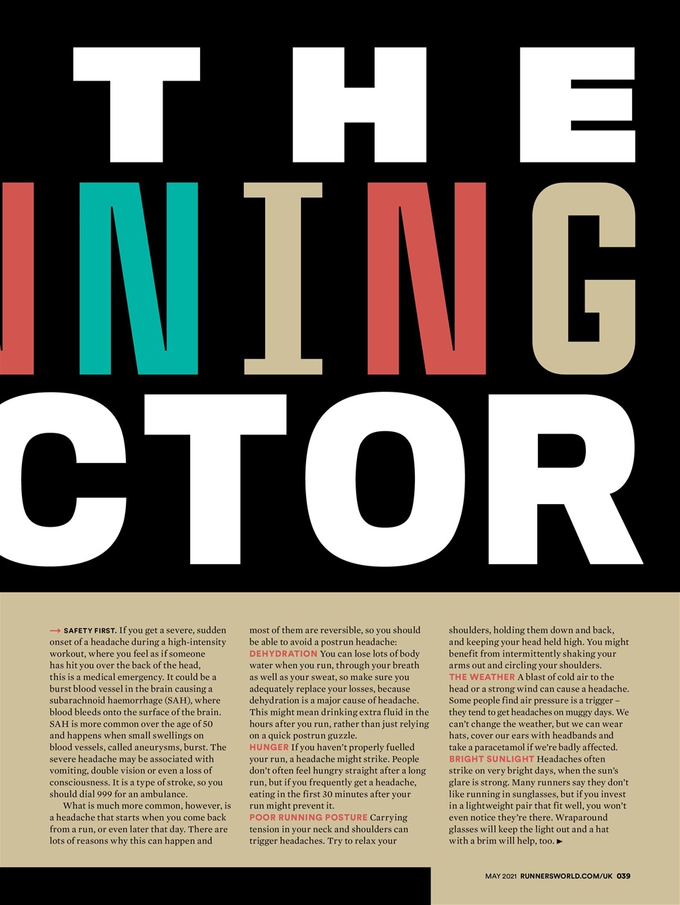 Runner's World Preview Pages