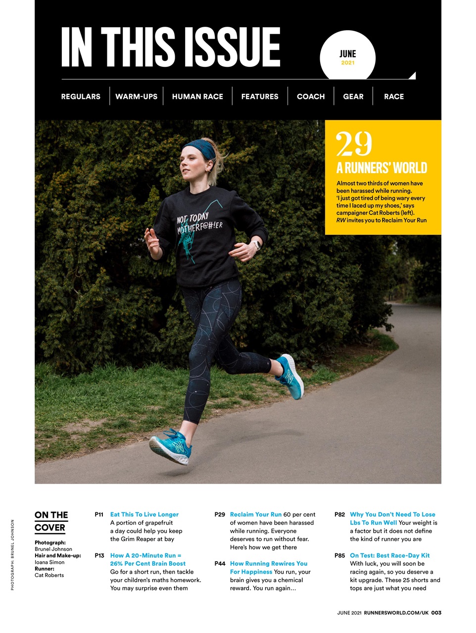 Runner's World Preview Pages