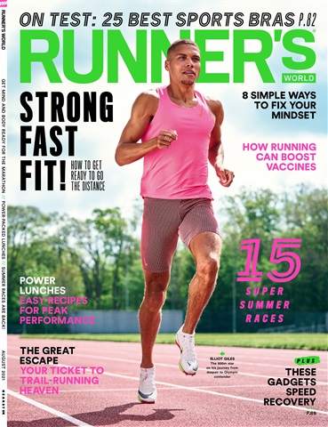 Runner's World issue Aug 2021