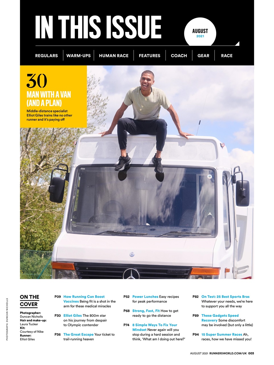 Runner's World Preview Pages