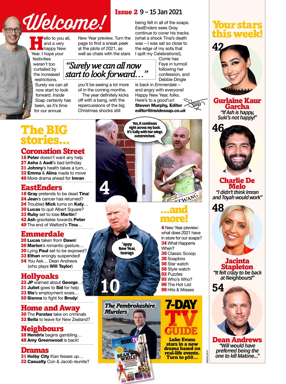Inside Soap Preview Pages