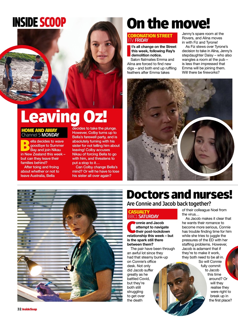 Inside Soap Preview Pages