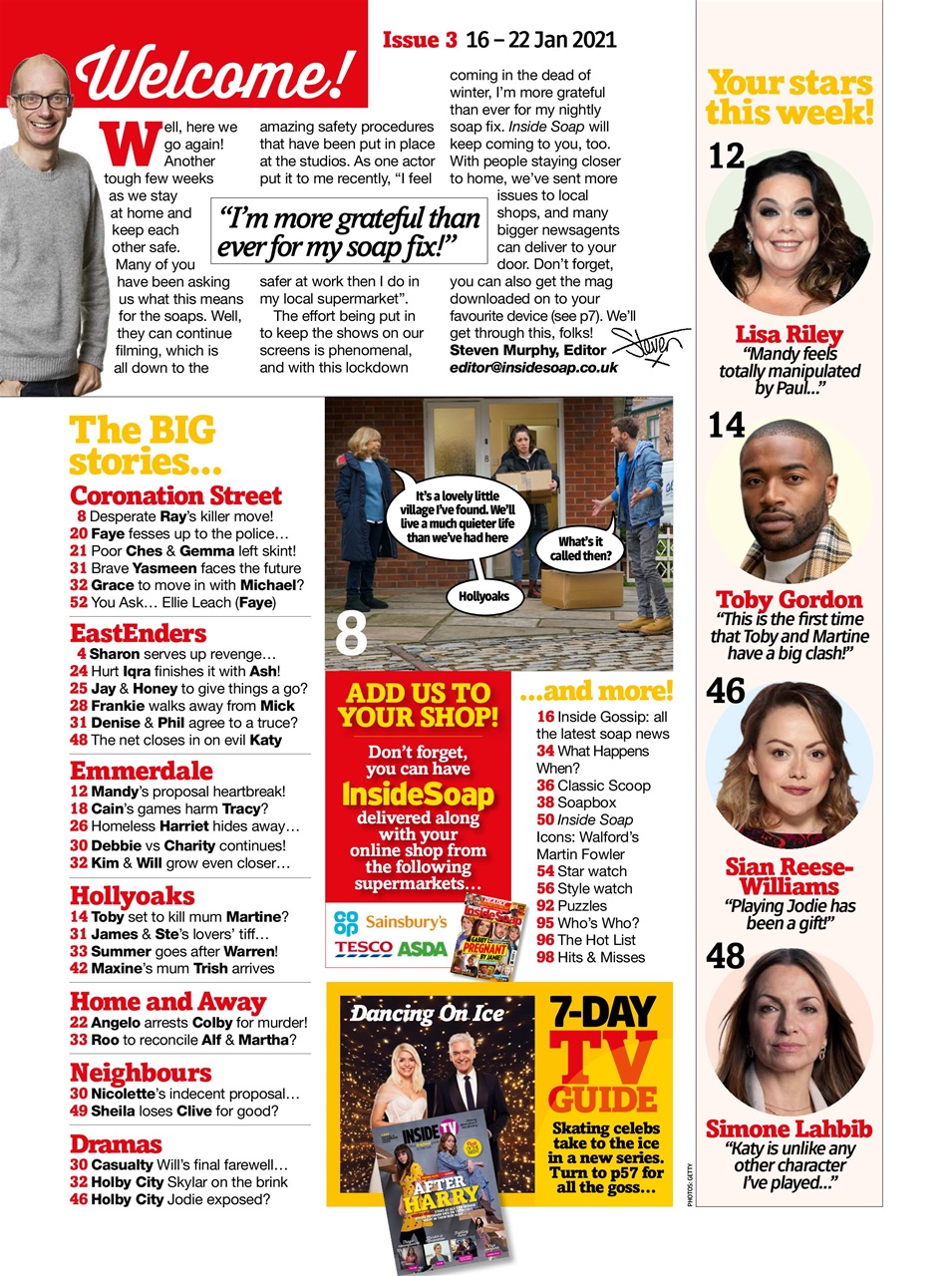 Inside Soap Preview Pages