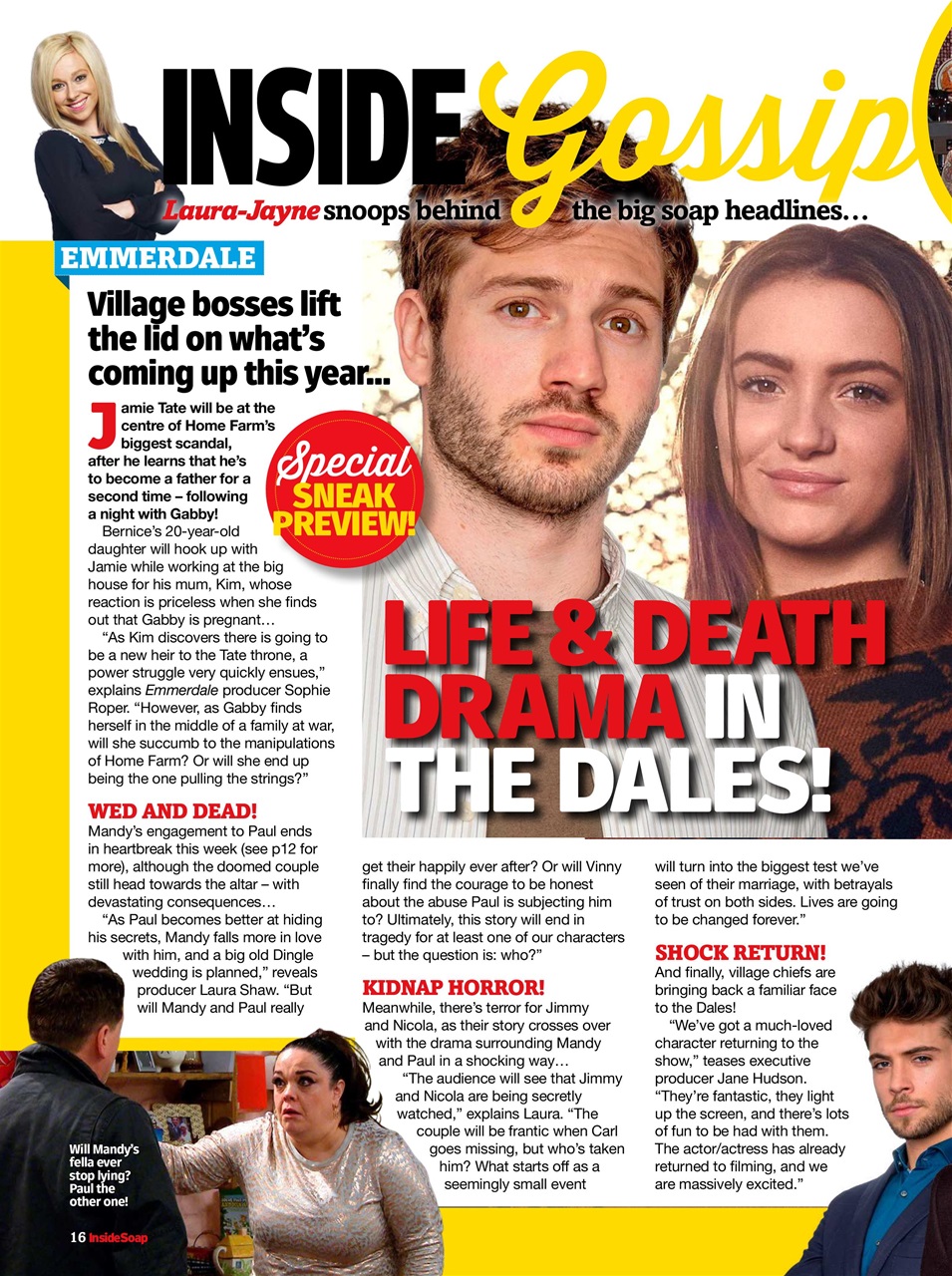 Inside Soap Preview Pages