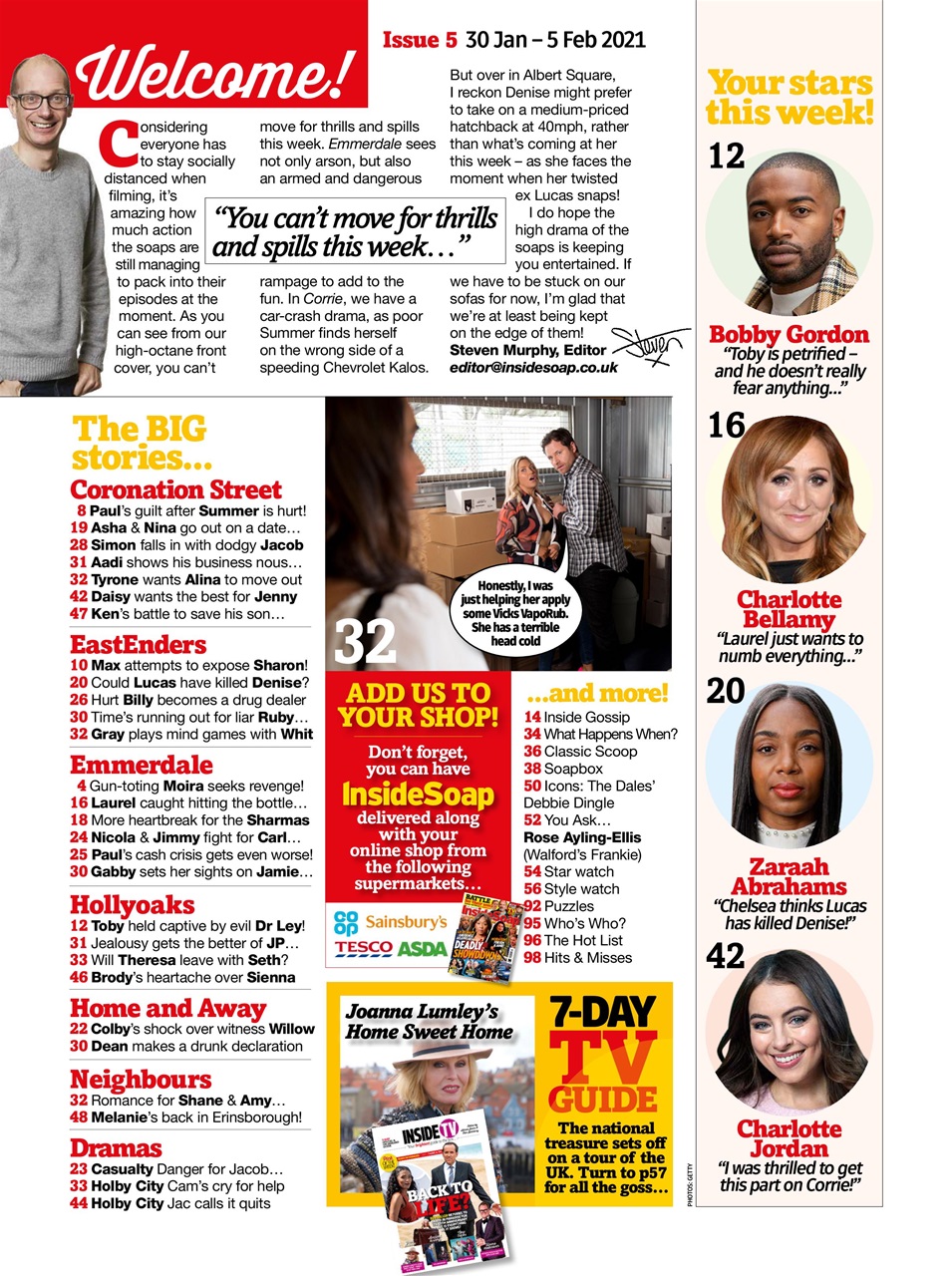 Inside Soap Preview Pages