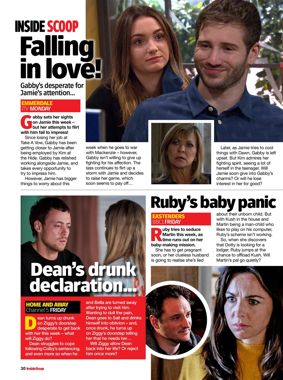 Inside Soap Preview Pages